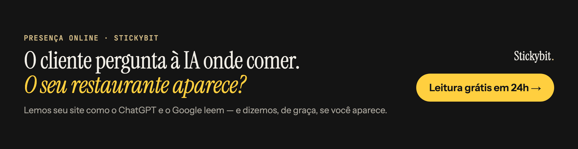 Publicidade: Stickybit