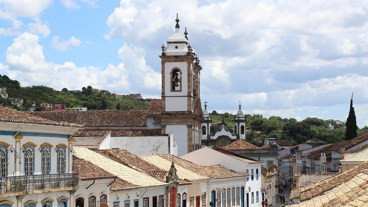 O centro histórico de São João del-Rei