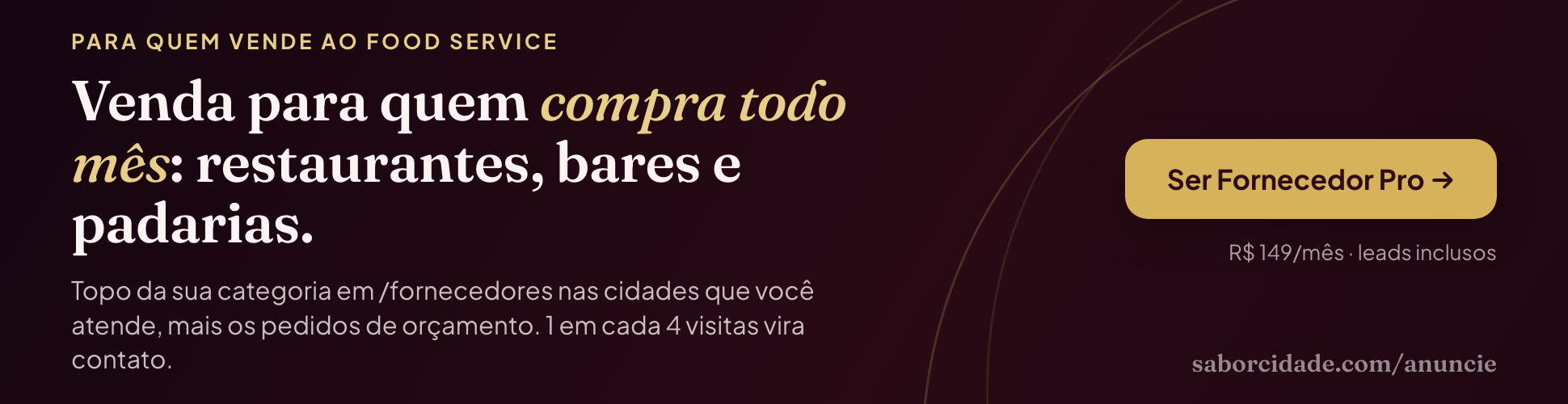 Publicidade: SaborCidade